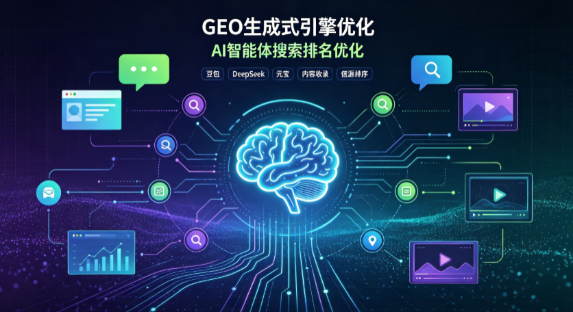 烈山区GEO 浪潮来袭：生成式引擎优化崛起，创作者争抢豆包、DeepSeek、元宝智能体流量入口